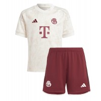 Bayern Munich Alphonso Davies #19 Tretí Detský futbalový dres 2024-25 Krátky Rukáv (+ trenírky)